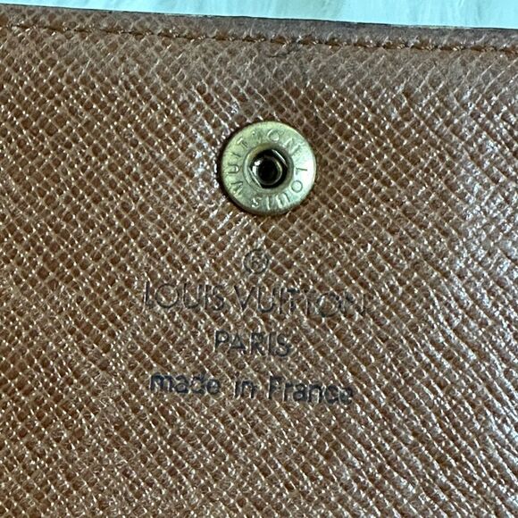 💯Authentic Louis Vuitton Monogram Trifold Long Wallet🍀 - Picture 6 of 14